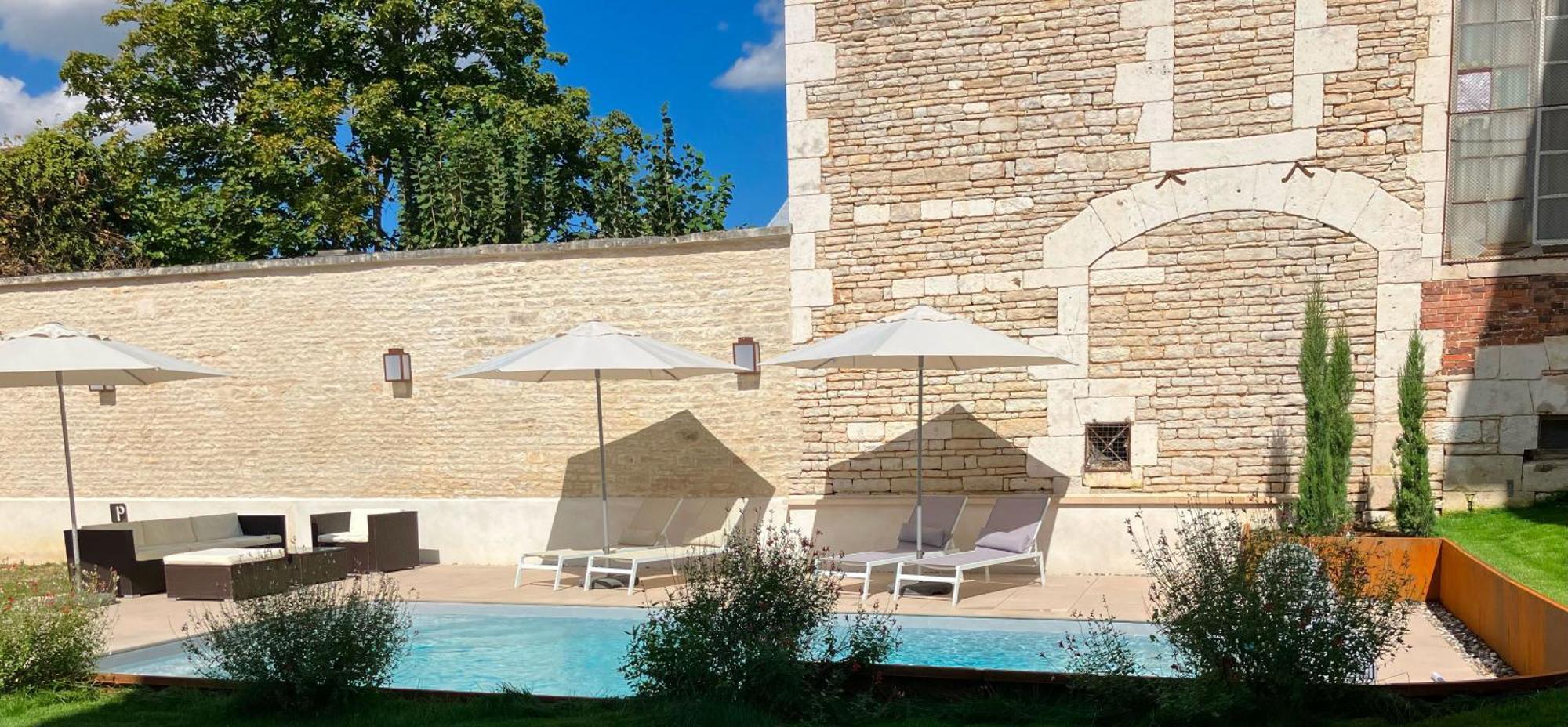 La Villa Lombardi En Champagne, Avec Piscine Privee Et Jacuzzi Les Riceys Екстериор снимка