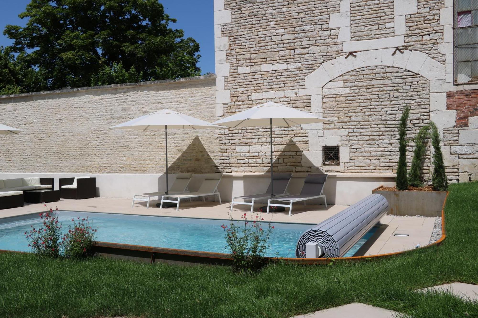 La Villa Lombardi En Champagne, Avec Piscine Privee Et Jacuzzi Les Riceys Екстериор снимка