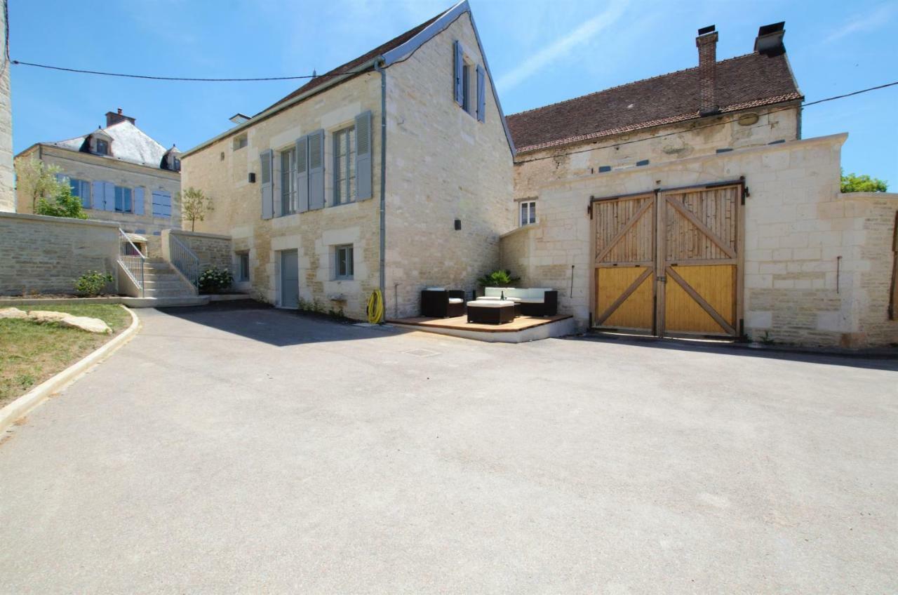 La Villa Lombardi En Champagne, Avec Piscine Privee Et Jacuzzi Les Riceys Екстериор снимка
